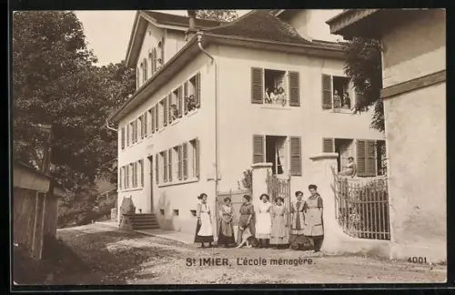 AK St. Imier, L'école ménagére
