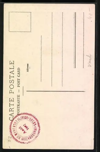 AK Gryon, Cortège dans le village 1906