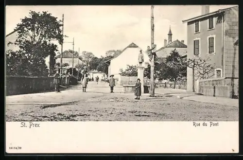 AK St. Prex, Rue du Pont, Vue partielle