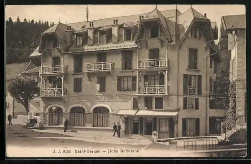 AK Saint-Cergue, Hôtel Auberson