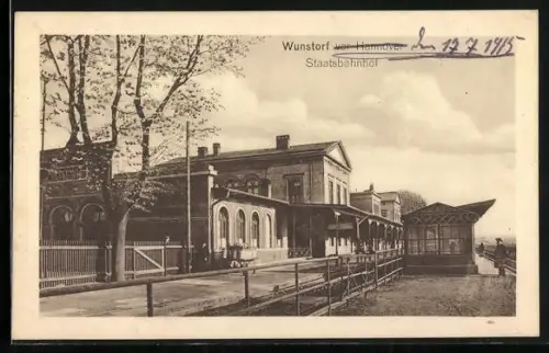 AK Wunstorf, Der Staatsbahnhof