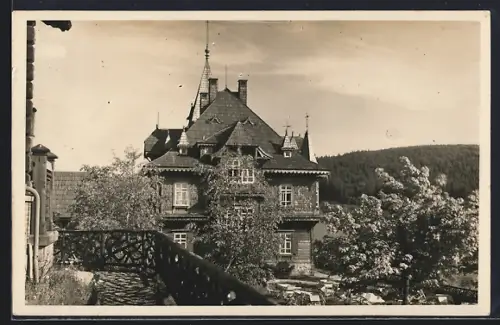 AK Rehefeld, Frontkämpferheim Stahlhelm im Jagdschloss Rehefeld