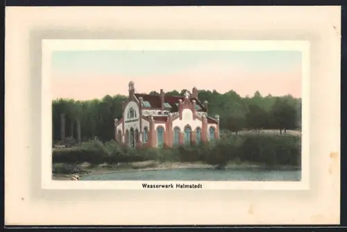 AK Helmstedt, Blick auf das Wasserwerk Helmstedt
