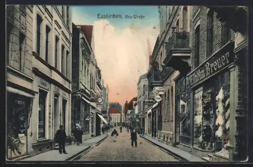 AK Euskirchen, Neu-Strasse, Geschäft Wilhelm Breuer
