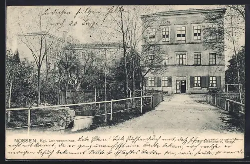 AK Nossen, Kgl. Lehrerseminar mit Anlagen