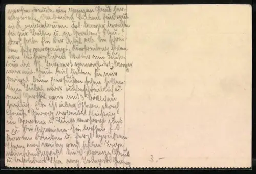 Künstler-AK Osterküken in einer Eierschale mit Weidenkätzchen-Muster