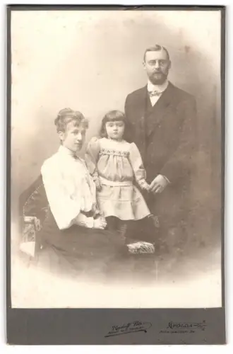 Fotografie Rudolf Pilz, Apolda, Ackerwandstr. 34, A. Hange und seine Familie