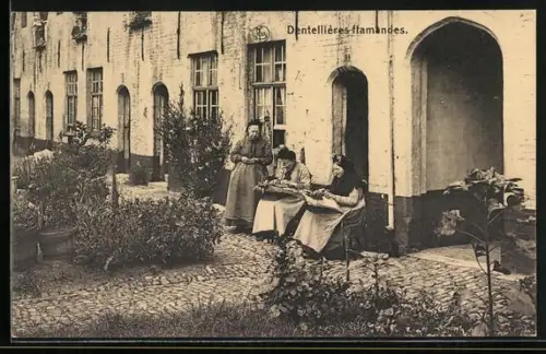 AK Dentellières flamandes