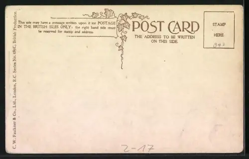 Künstler-AK Passagiere einer Pferdekutsche beobachten eine Treibjagd