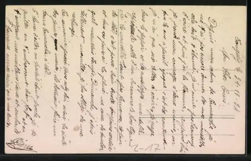 AK Postkutsche, Ankunft im Winter, Neujahrsgruss