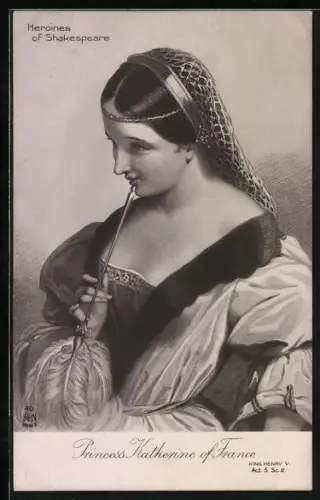 AK Princess Katherine of France, Heroines of Shakespeare