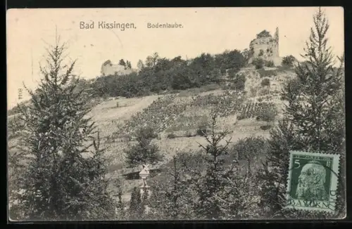 AK Bad Kissingen, Bodenlaube