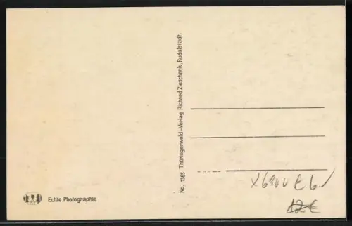 AK Jena, Markt mit Cafe