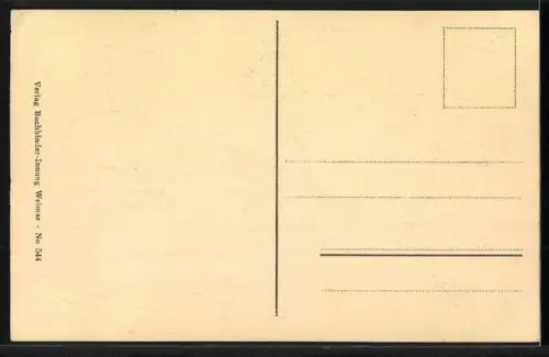 AK Weimar / Thüringen, Residenzschloss