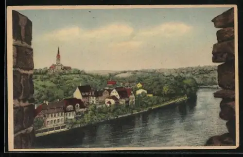 AK Halle /Saale, Blick auf Cröllwitz