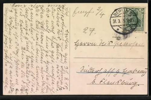 AK Berlin, Hedwigskirche, Unter den Linden