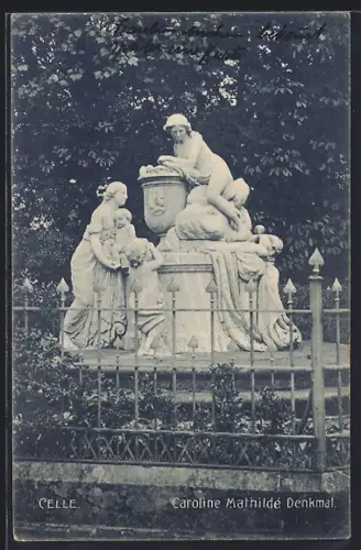 AK Celle, Caroline Mthilde-Denkmal