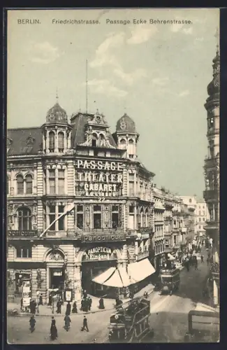 AK Berlin, Passage an der Friedrichstr.