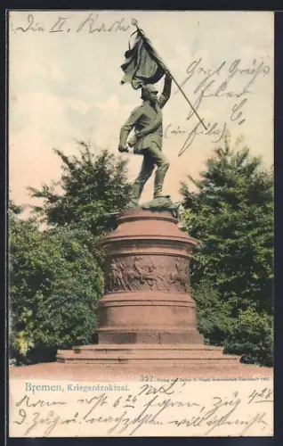 AK Bremen, Kriegerdenkmal