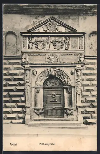 AK Gera, Rathausportal
