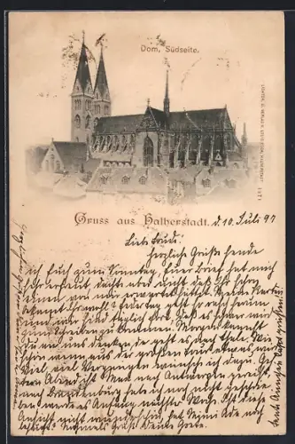 AK Halberstadt, Dom, Südseite