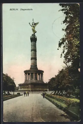 AK Berlin-Tiergarten, Siegessäule