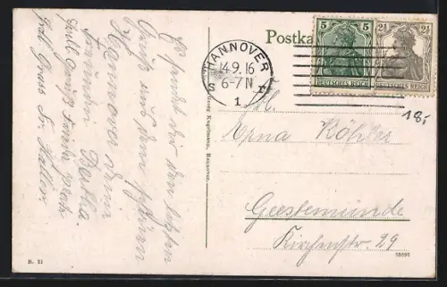 AK Hannover, Herrenhäuser Allee