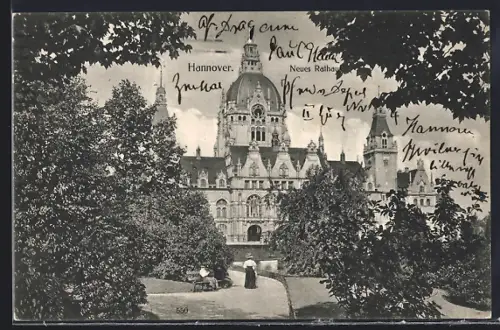 AK Hannover, Neues Rathaus