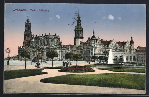 AK Dresden, Katholische Hofkirche