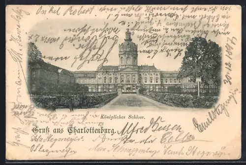 AK Berlin-Charlottenburg, Königliches Schloss