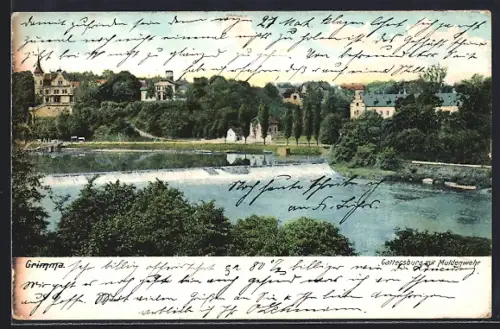 AK Grimma, Gottesgraben und Muldenwehr