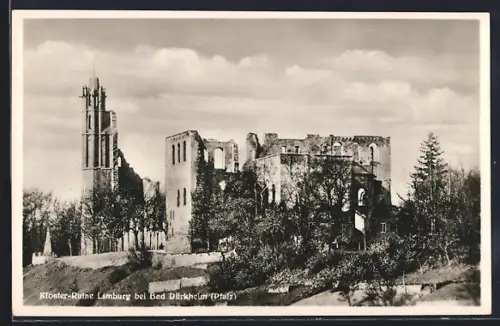 AK Bad Dürkheim /Pfalz, Kloster-Ruine Limburg