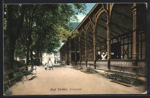 AK Bad Soden / Taunus, Trinkhalle