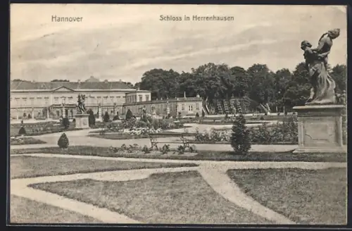 AK Hannover, Schloss in Herrenhausen