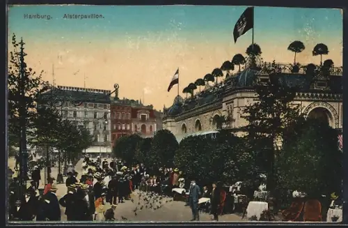 AK Hamburg-Neustadt, Alsterpavillon