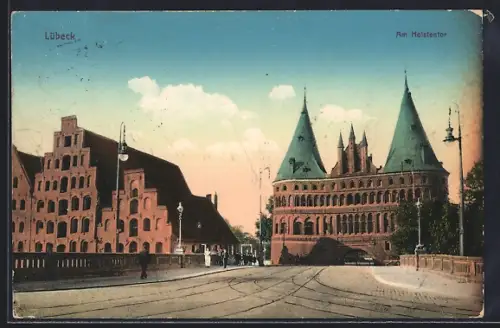 AK Lübeck, Holstentor und Umgebung