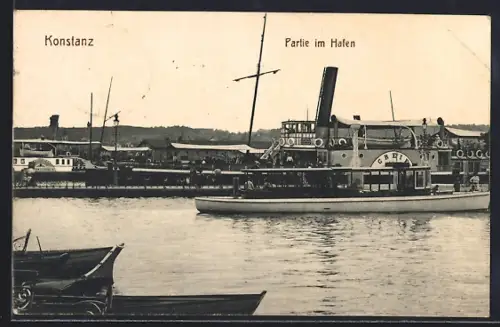 AK Konstanz, Partie im Hafen