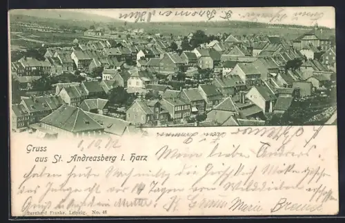 AK St. Andreasberg i. Harz, Ortsansicht