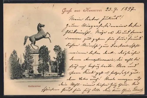 AK Hannover, Sachsenross-Denkmal