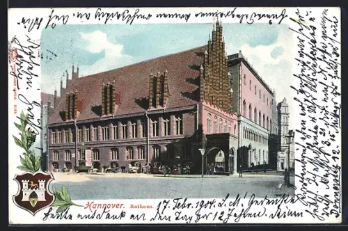Lithographie Hannover, Rathaus