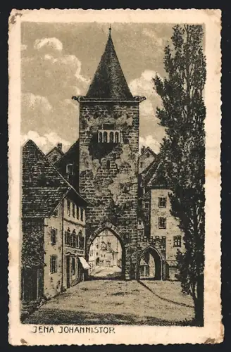 Künstler-AK Jena, Johannistor