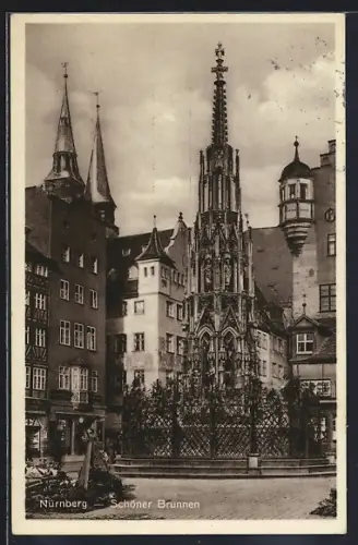 AK Nürnberg, Schöner Brunnen