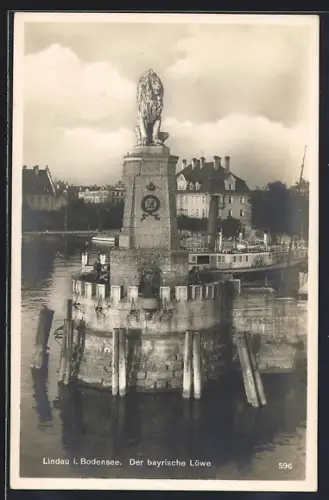 AK Lindau i. Bodensee, Der bayrische Löwe