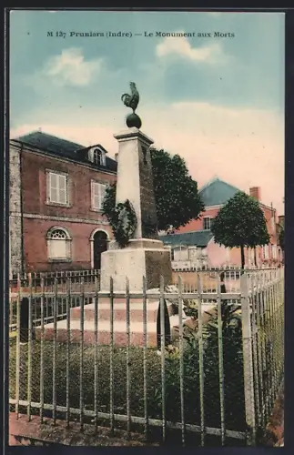 AK Pruniers, Le Monument aux Morts
