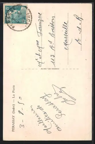 AK Pérassay /Indre, La Poste