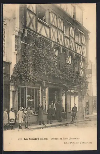 AK La Chatre /Indre, Maison de Bois (Laruelle)