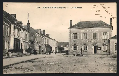 AK Ardentes /Indre, La Mairie