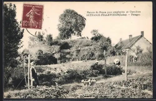 AK Bethanie-Pellevoisin, Maison de Repos pour employées et Ouvrieres, Potager