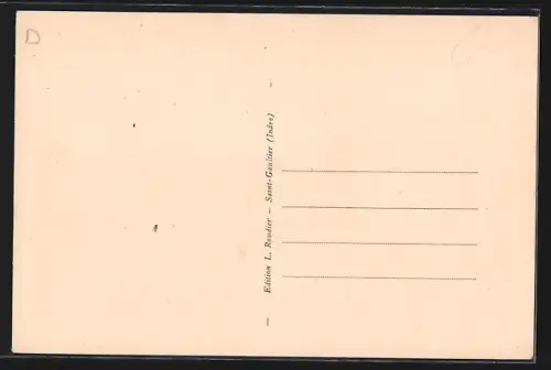 AK Prissac /Indre, Carrefour des Routed d`Argenton, St-Benoit, Sacierges, Bélabre