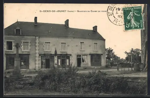 AK St-Denis-de-Jouhet, Quartier du Champ de Foire